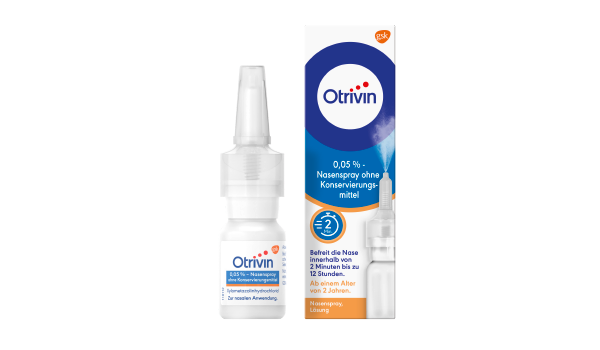 Otrivin 0,05% - Nasenspray ohne Konservierungsmittel 10ml