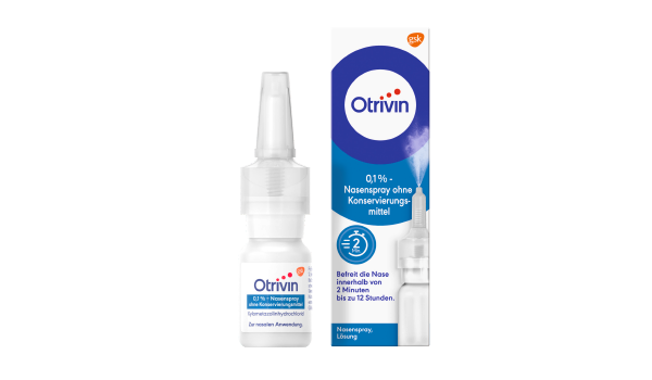 Otrivin 0,1% Nasenspray ohne Konservierungsmittel 10ml